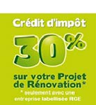 Logo Crédit d'impôt 30%